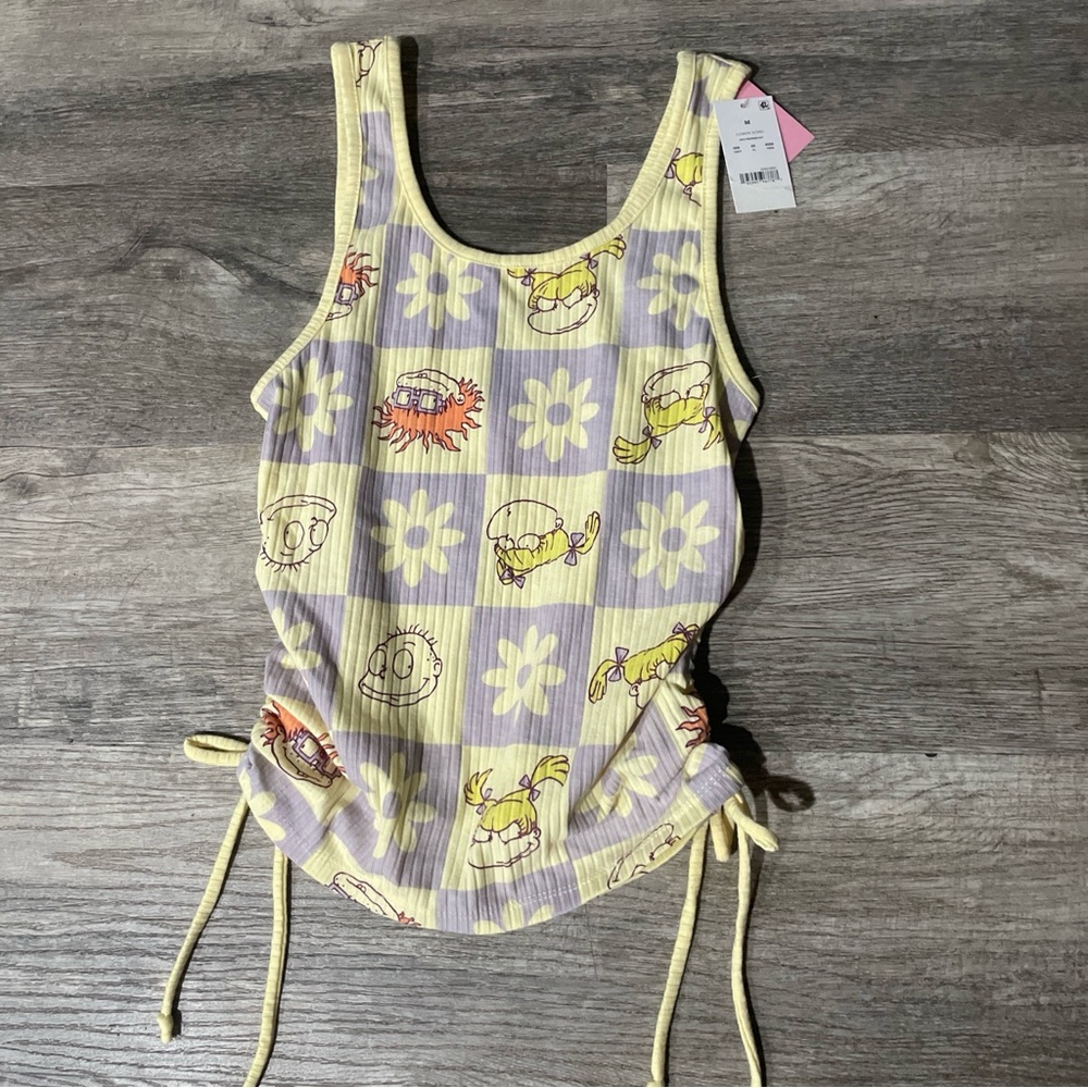 Women's Medium Nickelodeon Rugrats Cinched Tank Top